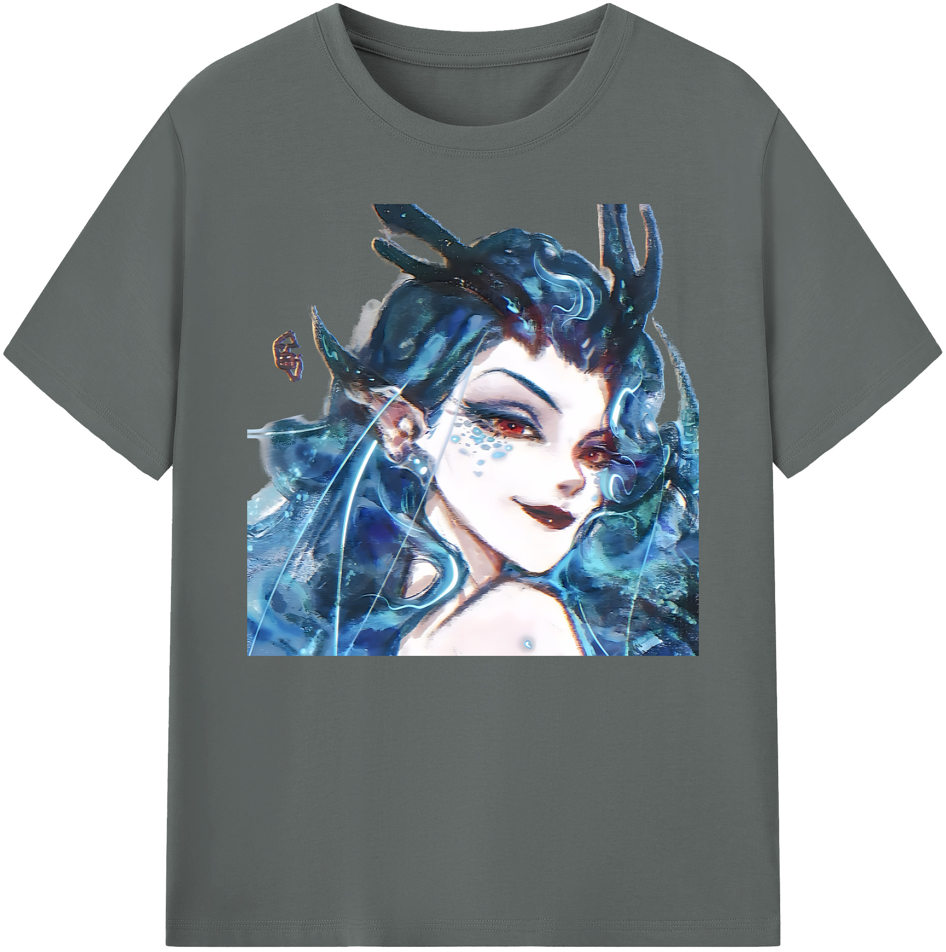（画像用） Ne Zha 2 ナタ 魔童の大暴れ 綿100％ メンズ半袖Tシャツ｜肌触りやわらか＆通気性